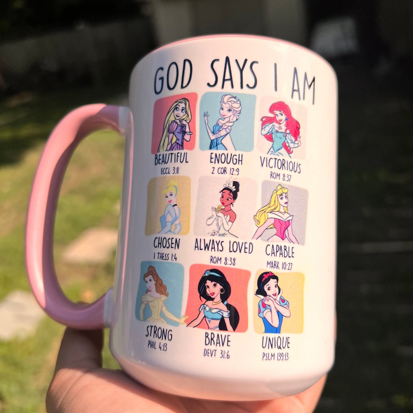 God says I am Princess Mug
