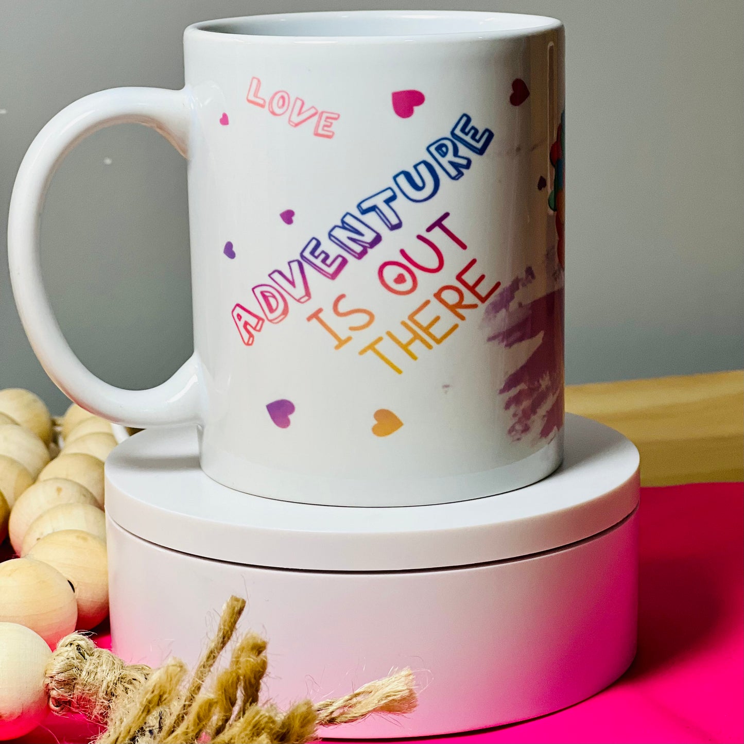 Carl and Ellie Valentines mug