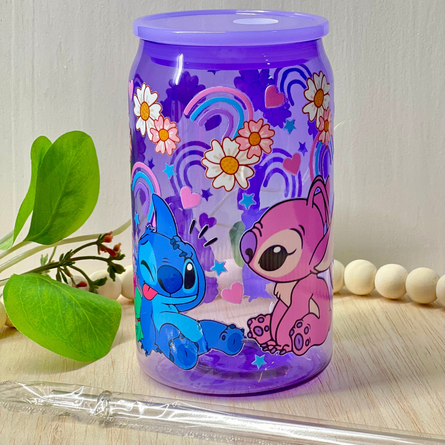 Stitch and Angel cup