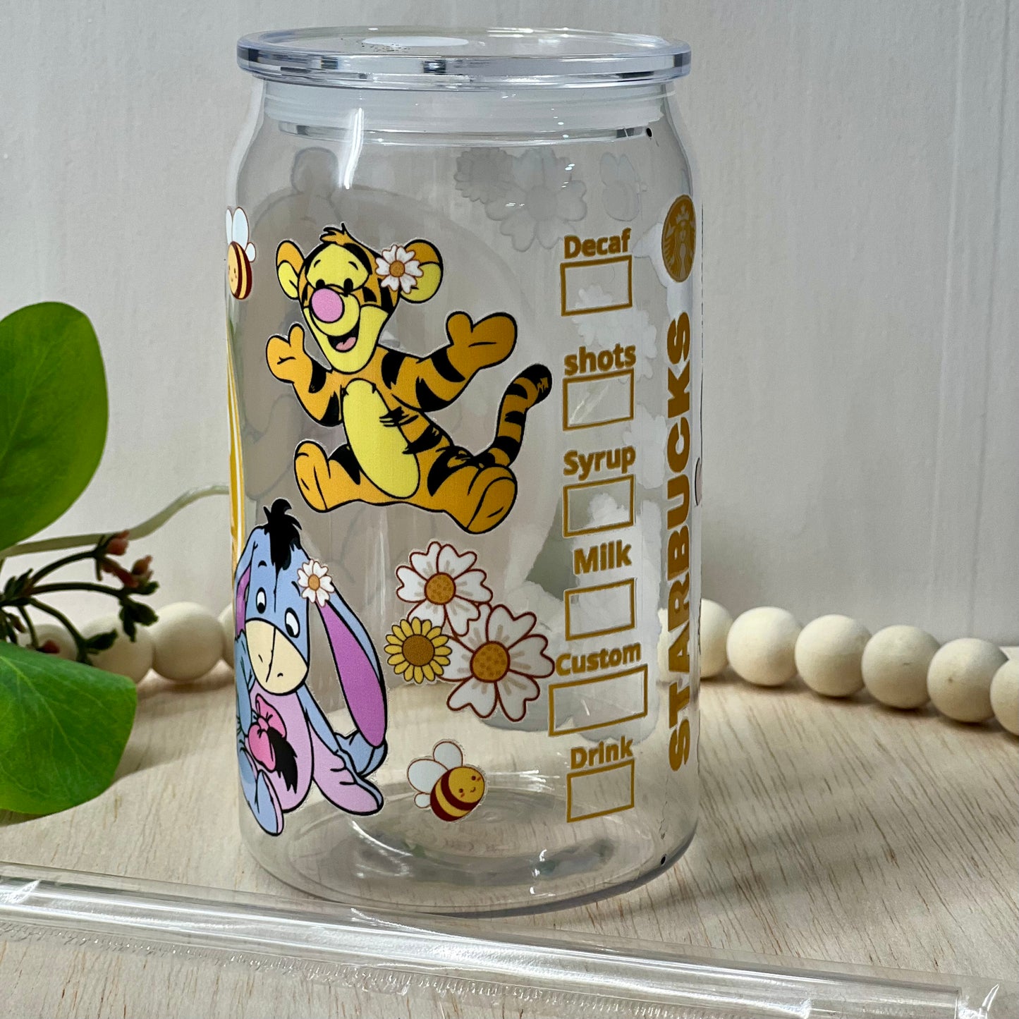 Pooh bear cup