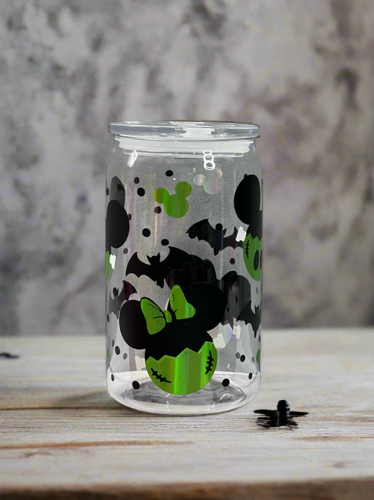 Spooky mouse libbey glass