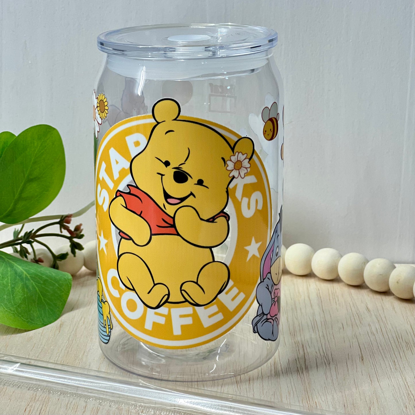 Pooh bear cup