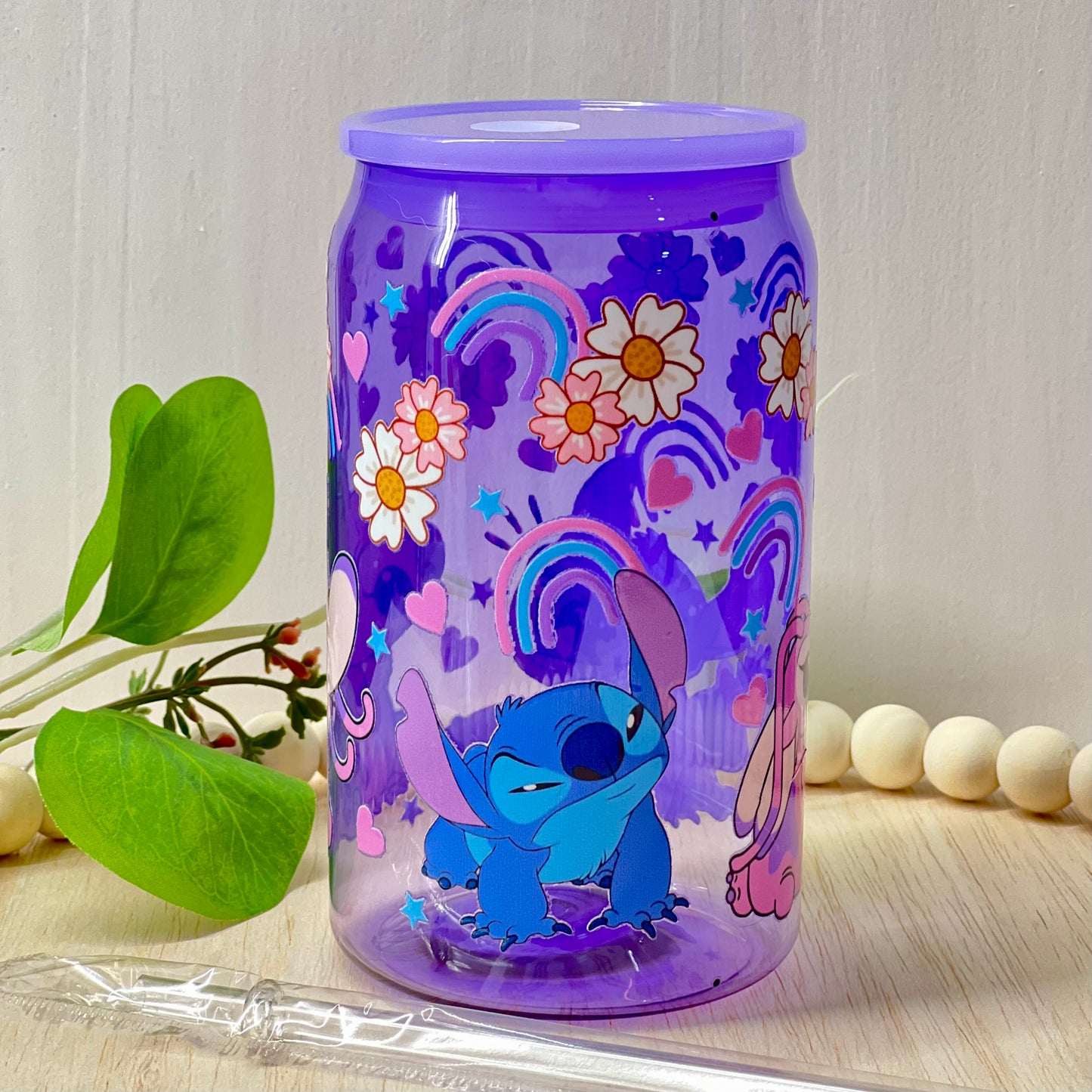 Stitch and Angel cup