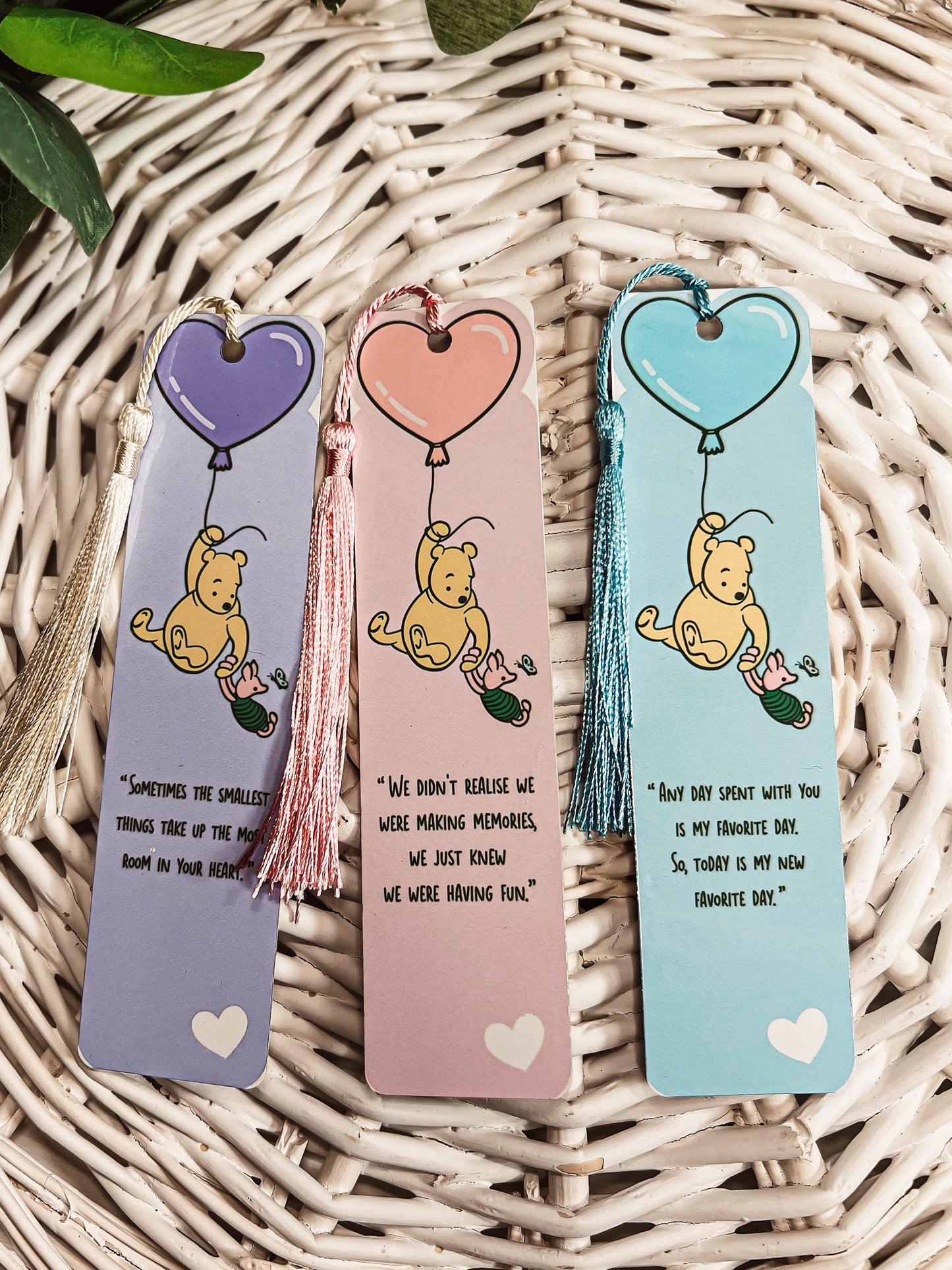 Pooh Bear book mark