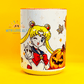 Sailor moon spooky fall ceramic 15 oz mug