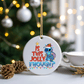 Stitch Christmas ornament