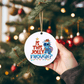 Stitch Christmas ornament