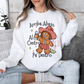 Ginger bread sweatshirt arriba, abajo al centro y pa dentro