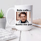 Dr Nowzaradan mug, Solo café, suelta ese pan.