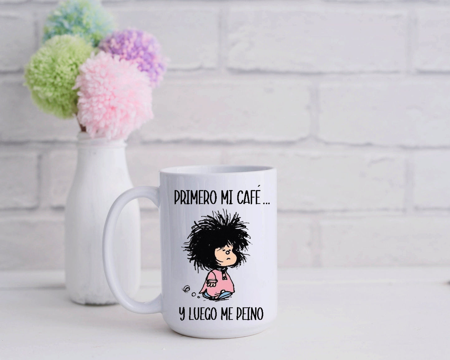 Mafalda Funny coffee Mug