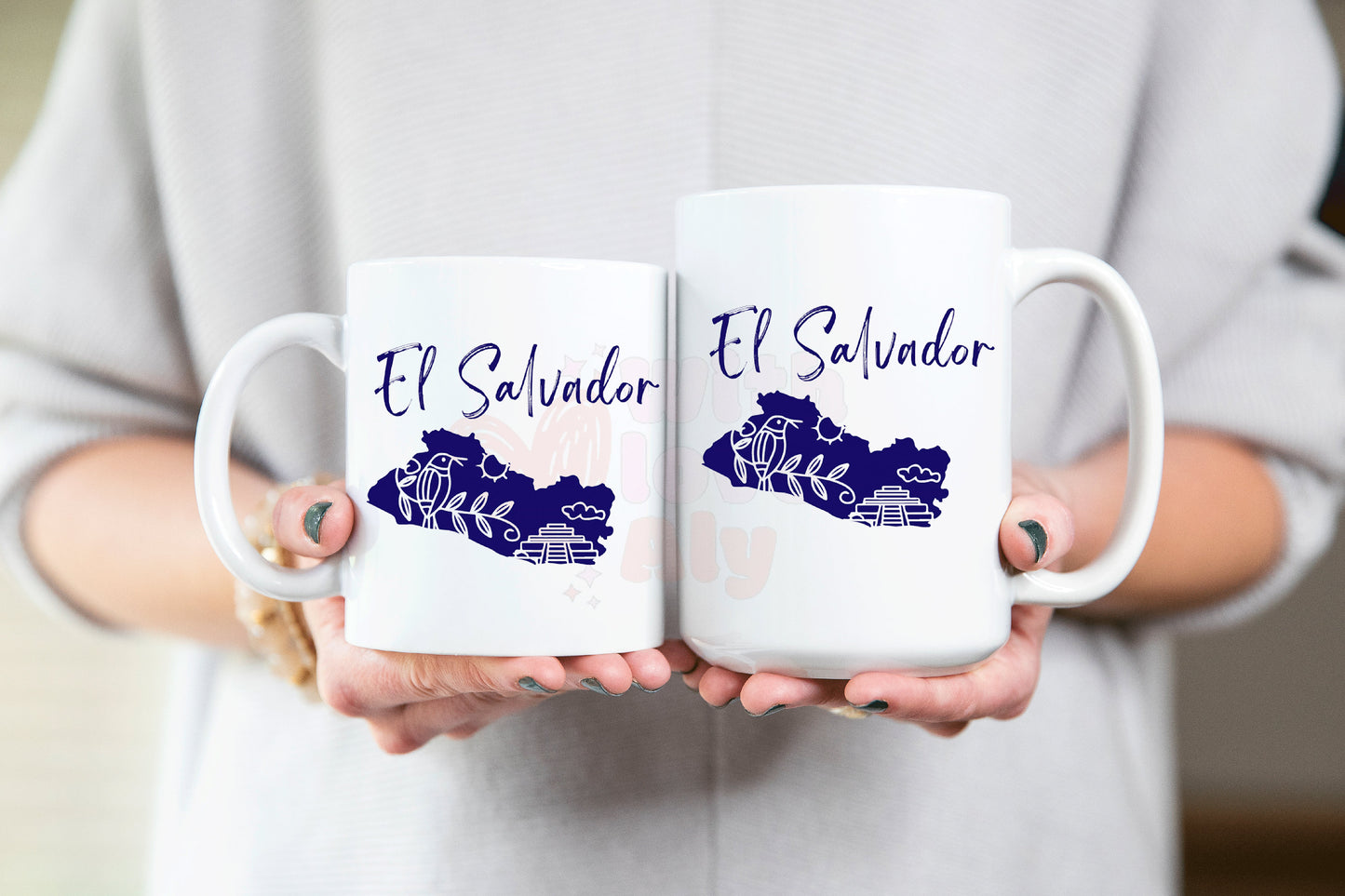 El Salvador Map mug