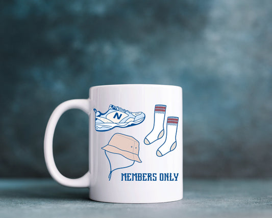 New Balance Members Only Coffee Mug, New Balance Mug for dad