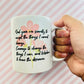 Christian personalized mug