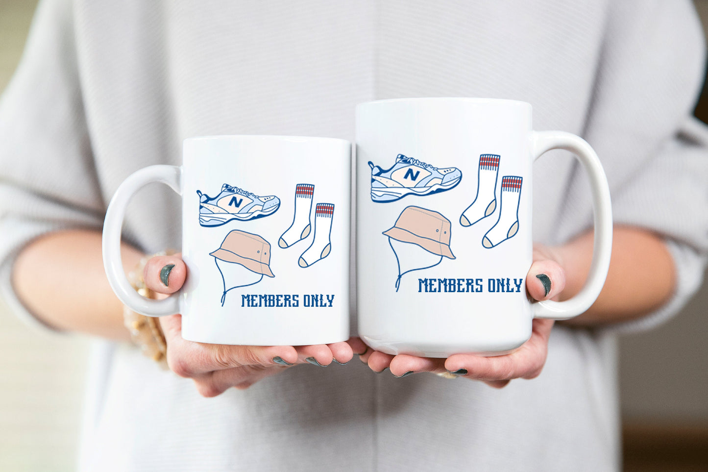 New Balance Members Only Coffee Mug, New Balance Mug for dad