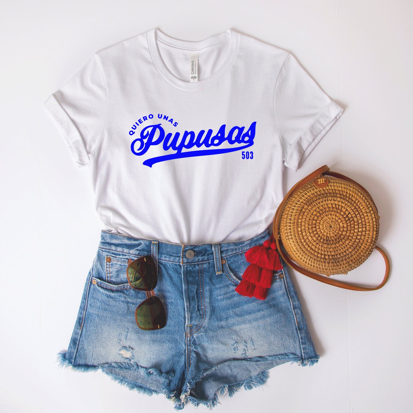 El Salvador T-shirt, Quiero unas pupusas